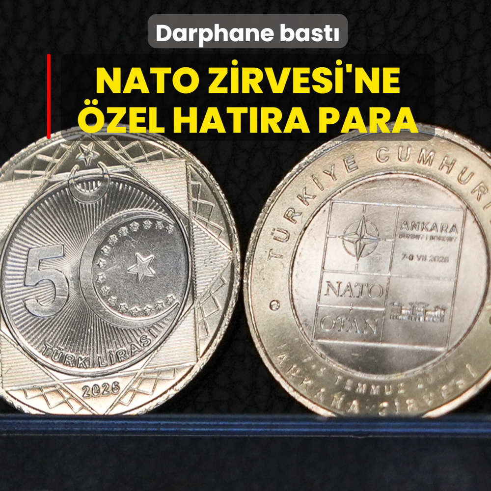 Darphane bast�: NATO Zirvesi'ne �zel hat�ra para