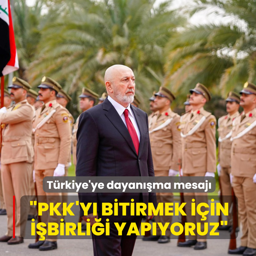 �PKK'y� bitirmek i�in T�rkiye ile hemfikiriz�