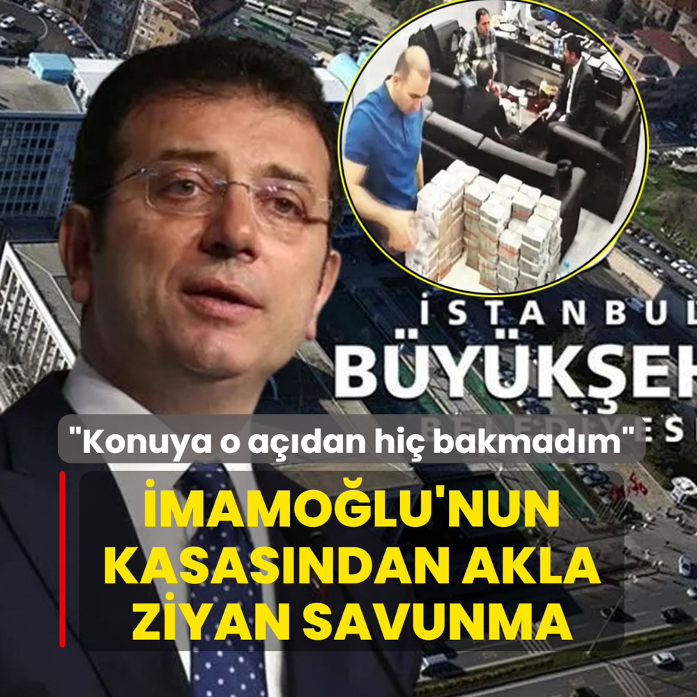 �mamo�lu'nun kasas�ndan akla ziyan savunma... �Konuya o a��dan hi� bakmad�m�