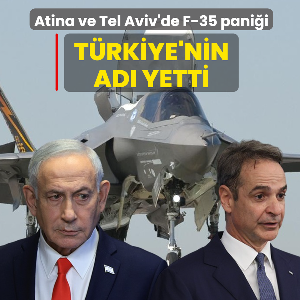 Atina ve Tel Aviv'de F-35 pani�i... T�rkiye'nin ad� yetti