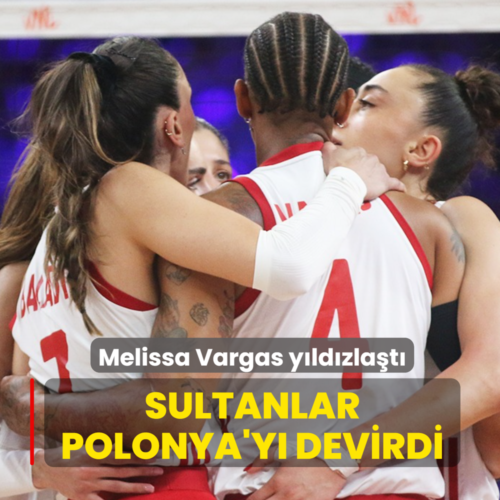 Melissa Vargas y�ld�zla�t�! Filenin Sultanlar� Polonya'y� devirdi