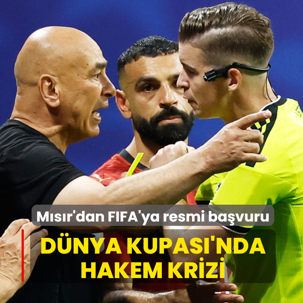 M�s�r'dan FIFA'ya resmi ba�vuru! D�nya Kupas�'nda hakem krizi