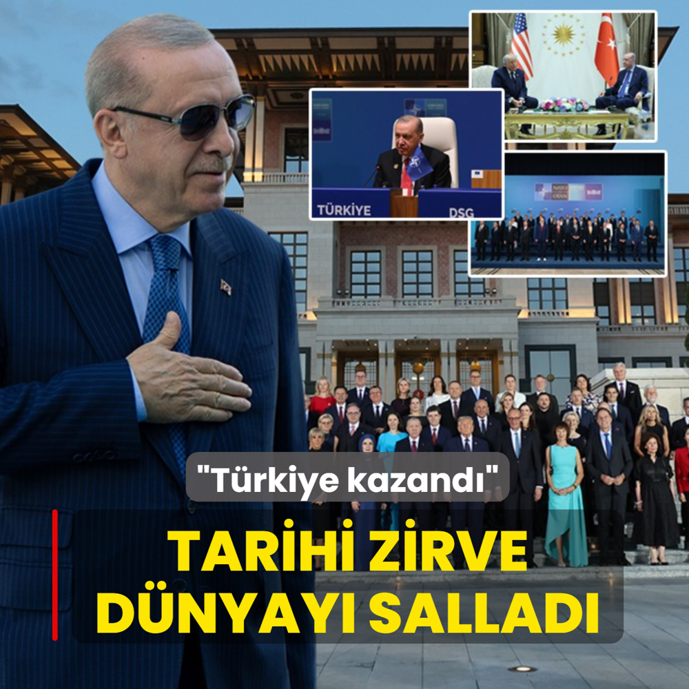 Ankara'daki NATO Zirvesi d�nyay� sallad�: T�rkiye kazand�