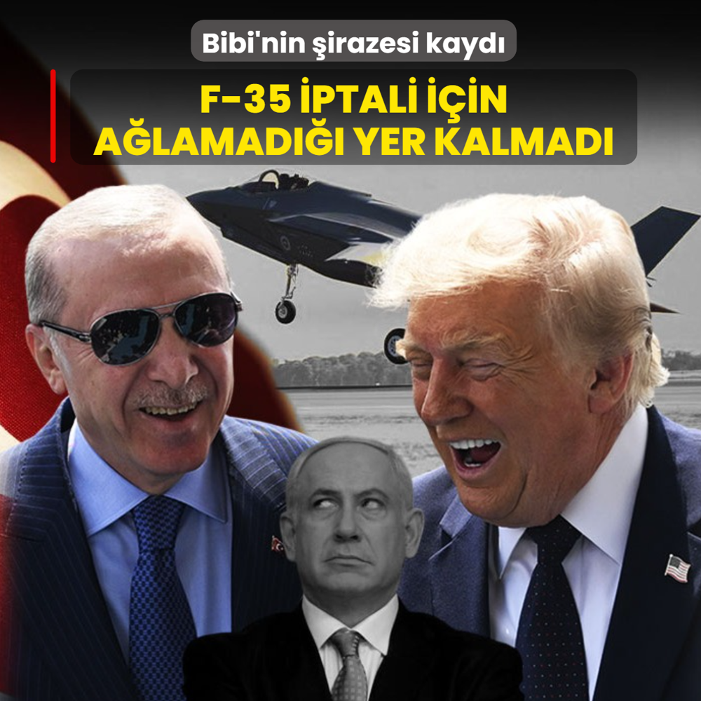 Bibi'nin �irazesi kayd�: F-35 iptali i�in a�lamad��� yer kalmad�