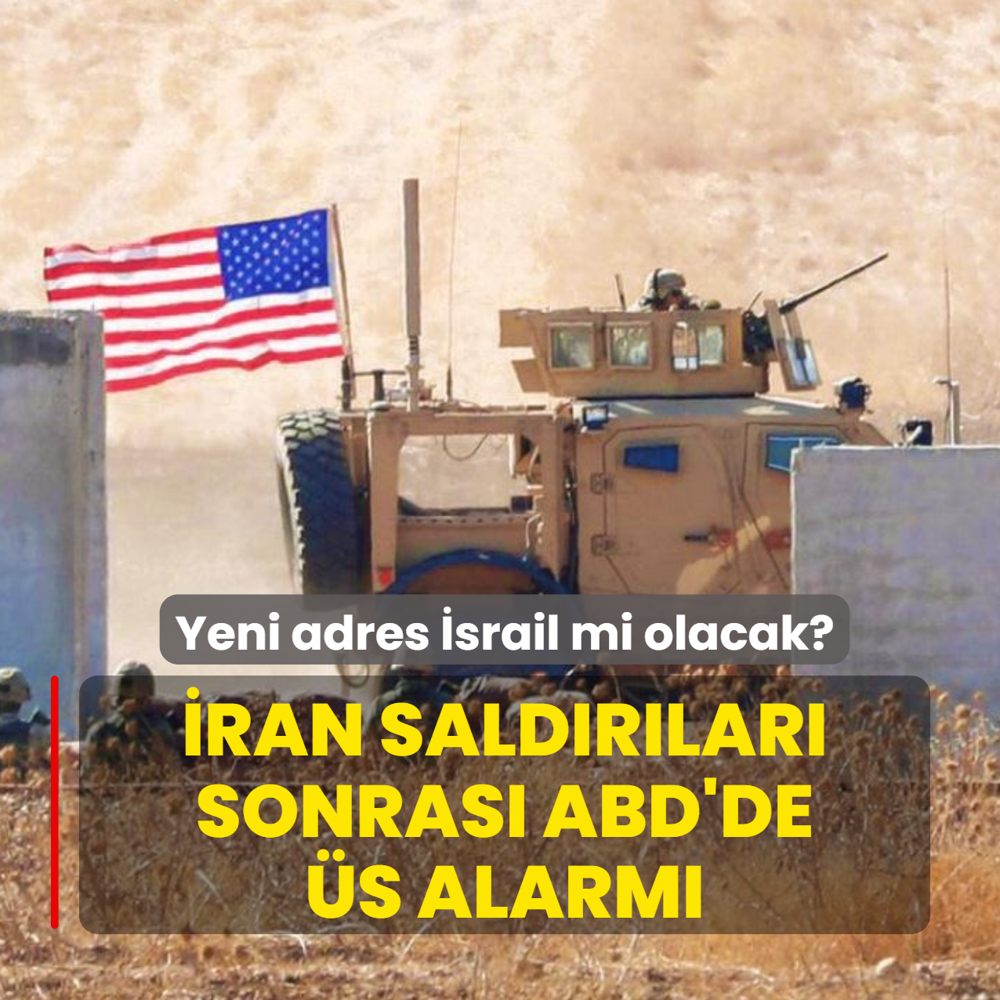 �ran sald�r�lar� sonras� ABD'de �s alarm�... Yeni adres �srail mi olacak?