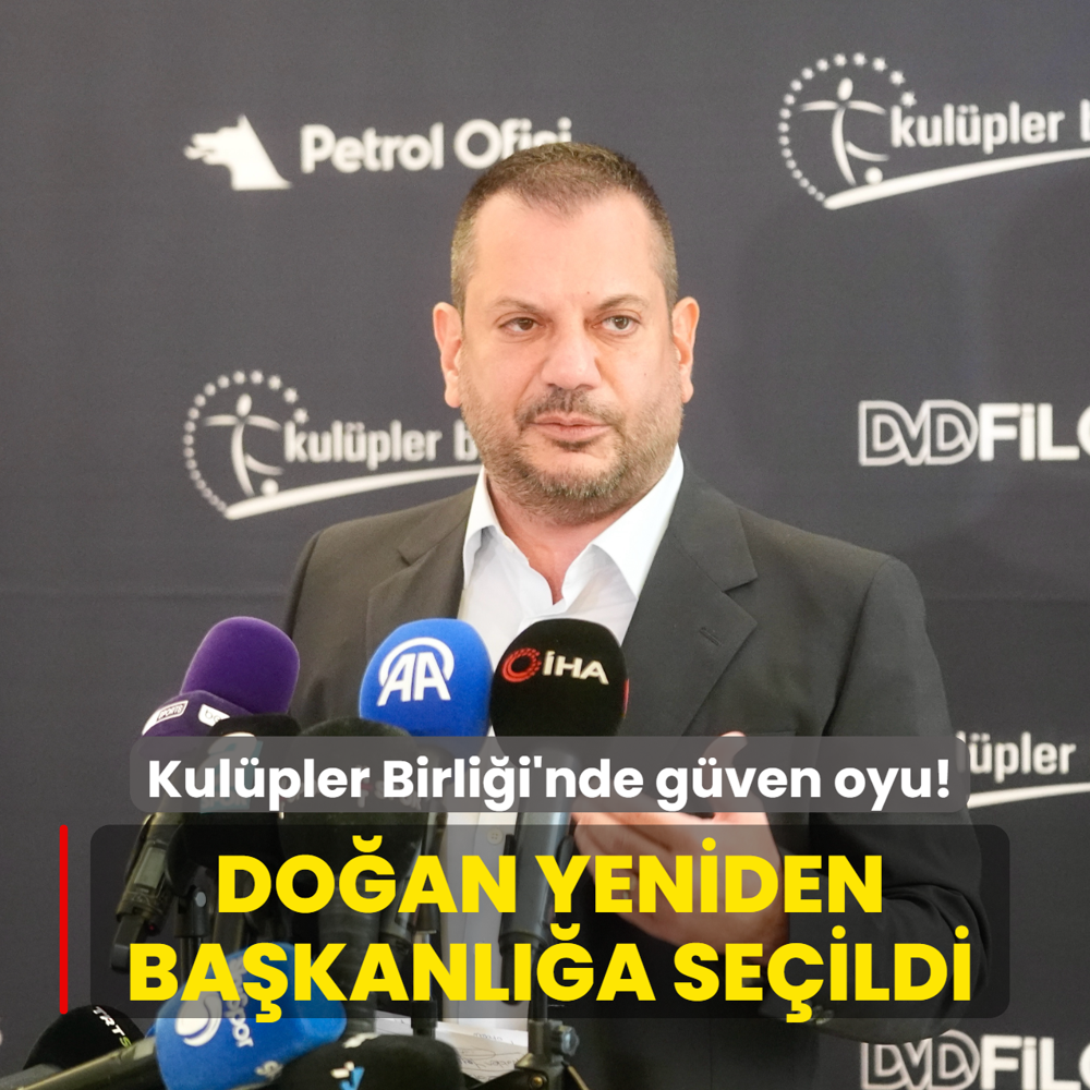 Ertu�rul Do�an g�ven tazeledi! Kul�pler Birli�i'nde yeniden ba�kanl��a se�ildi
