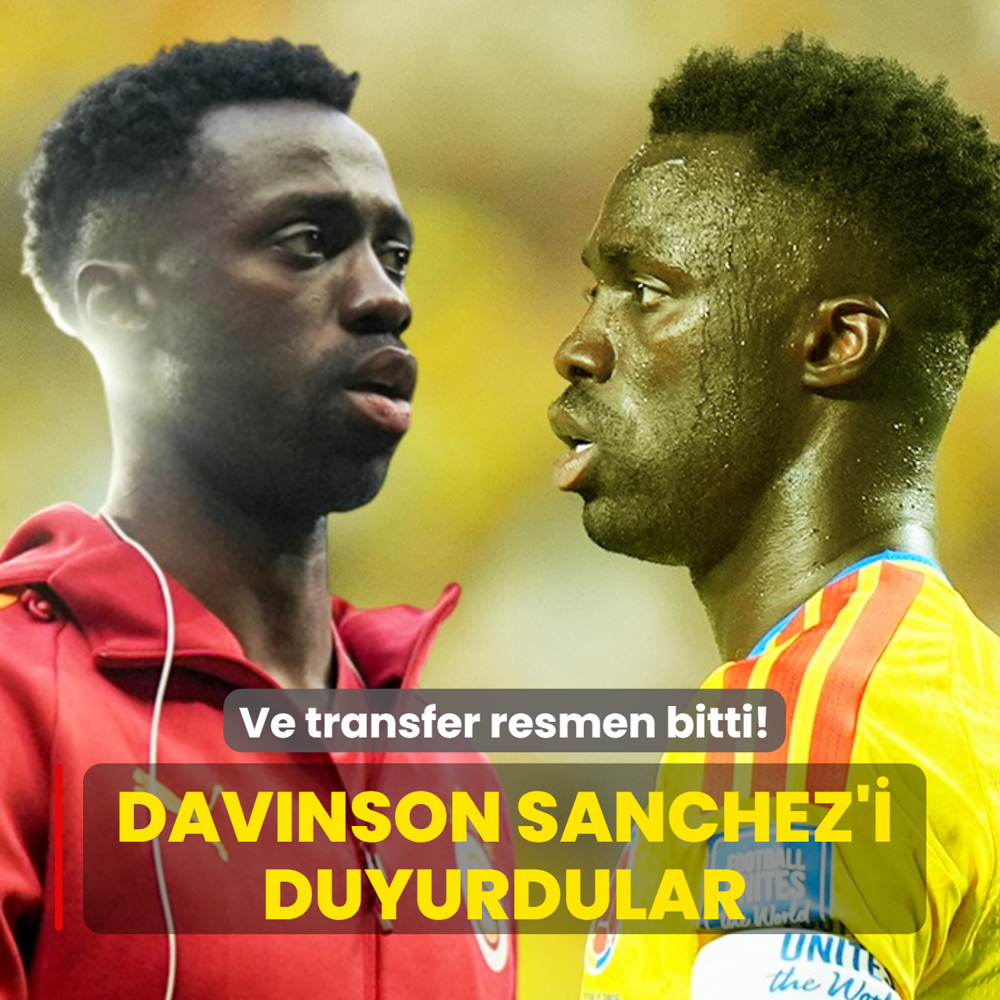 Ve transfer resmen bitti! Davinson Sanchez'i duyurdular