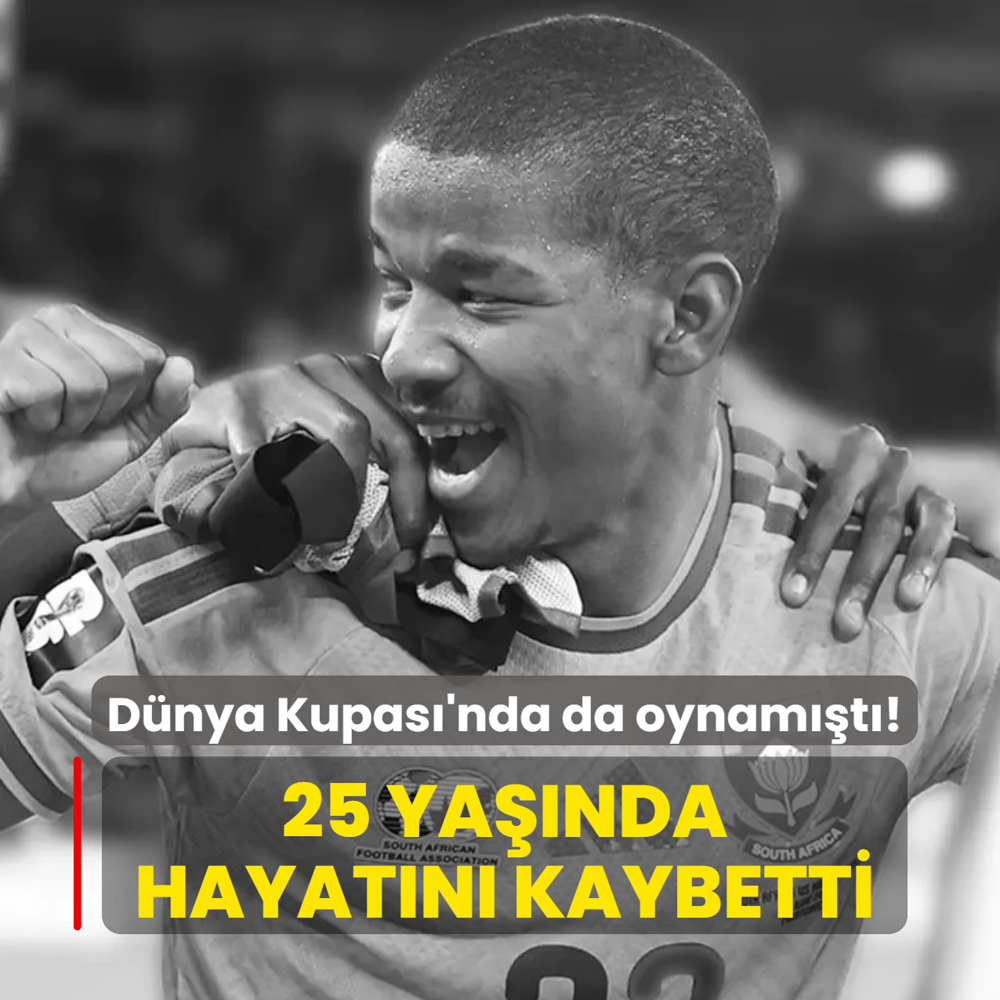 D�nya Kupas�'nda forma giymi�ti! G�ney Afrikal� futbolcu hayat�n� kaybetti