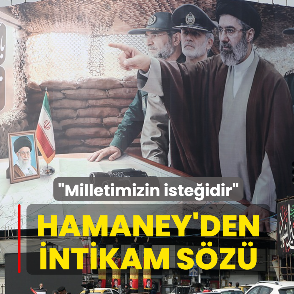 Hamaney'den intikam s�z�: Milletimizin iste�idir