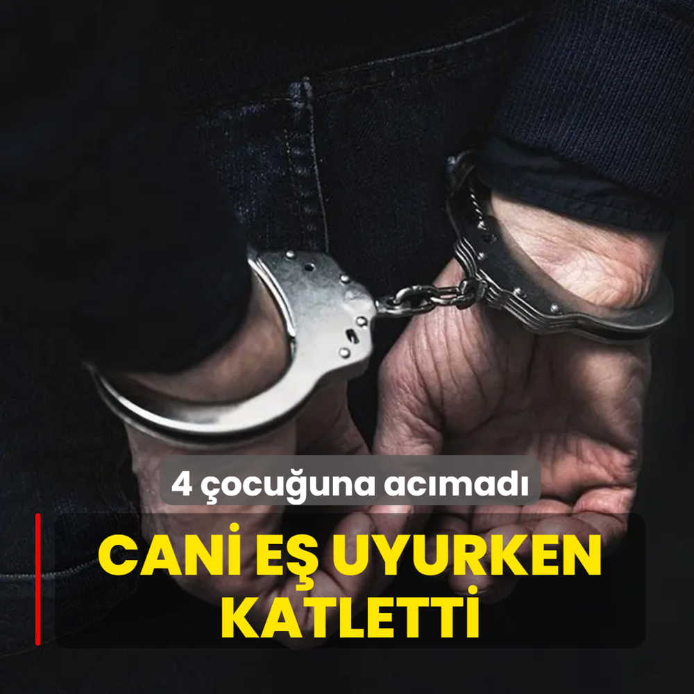 4 �ocu�una ac�mad�! Cani e� uyurken katletti
