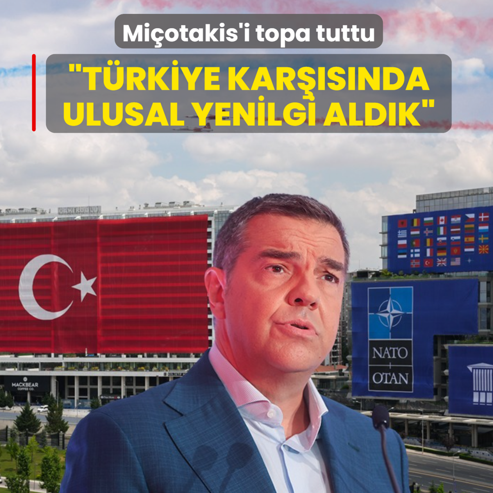 Mi�otakis'i topa tuttu: T�rkiye kar��s�nda ulusal yenilgi ald�k