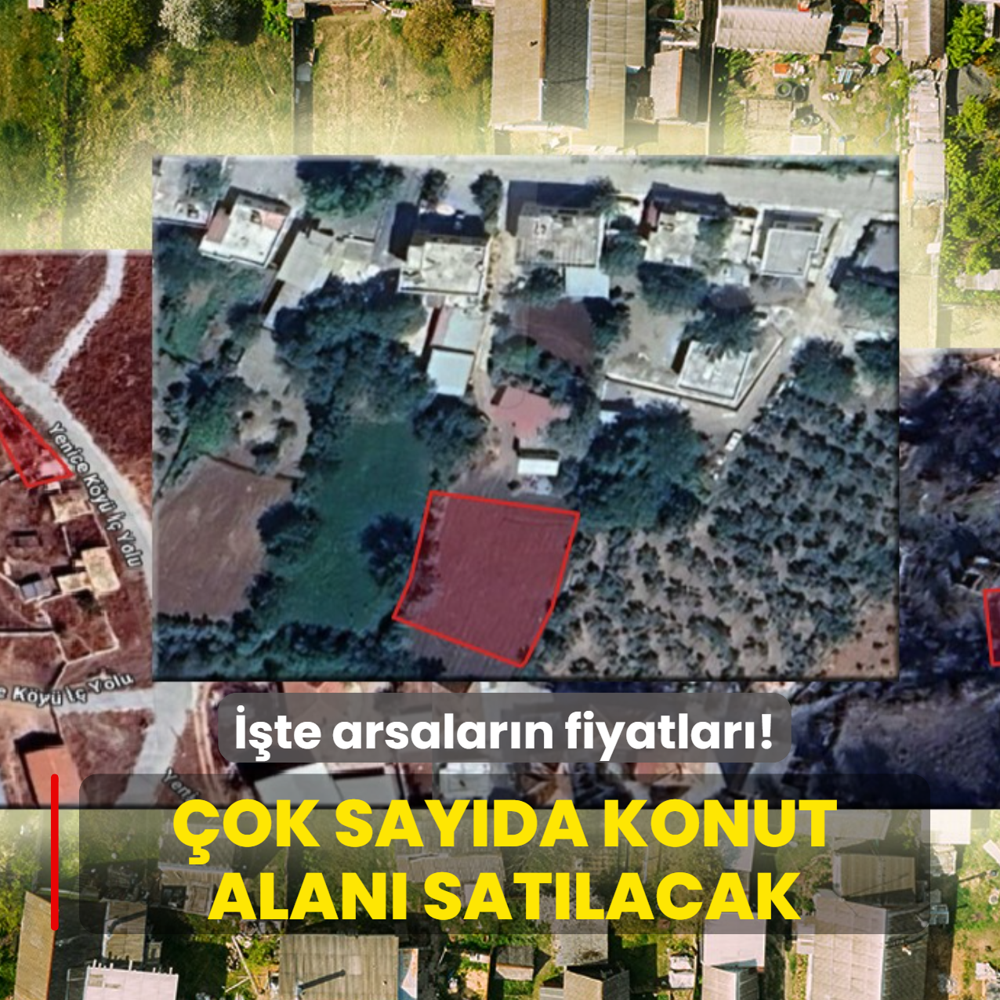 Milli Emlak a��klad�: �ok say�da konut alan� sat�lacak! ��te arsalar�n fiyatlar�...