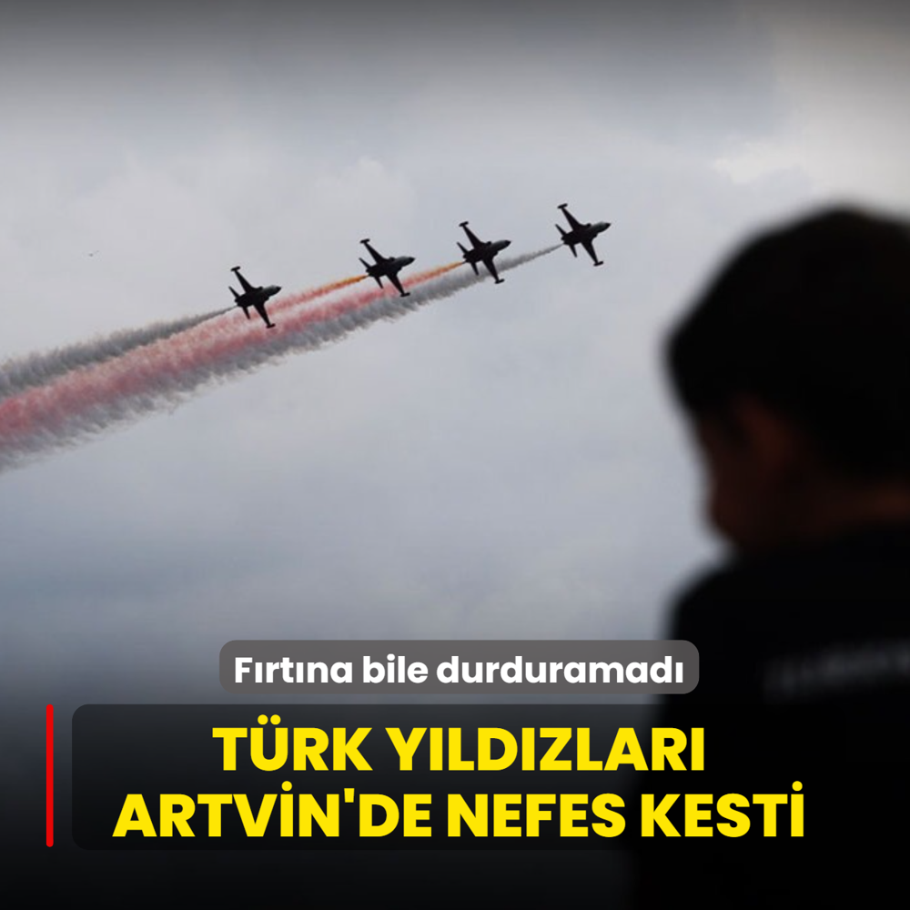 F�rt�na bile durduramad�: T�rk Y�ld�zlar� Karadeniz'de nefes kesti