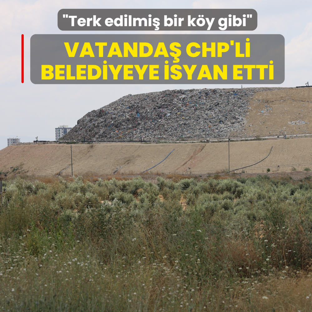 Vatanda� CHP'li belediyeye isyan etti: Terk edilmi� bir k�y gibi
