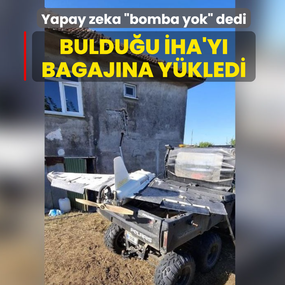 Yapay zeka �bomba yok� dedi! Buldu�u �HA'y� bagaj�na y�kledi