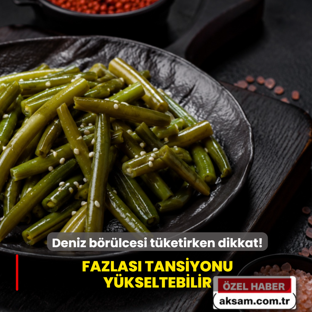 Deniz b�r�lcesi t�ketirken dikkat! Fazlas� tansiyonu y�kseltip �deme neden olabilir