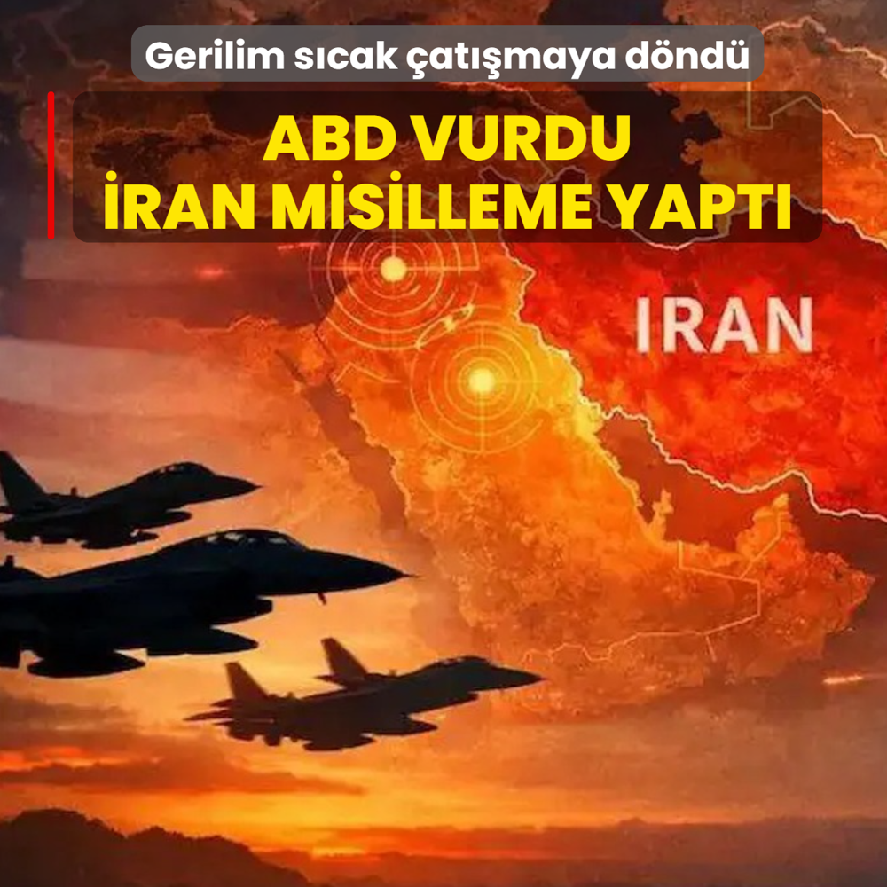 Gerilim s�cak �at��maya d�nd�! ABD vurdu, �ran misilleme yapt�