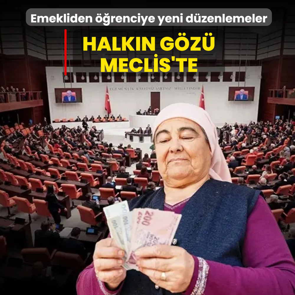 Halk�n g�z� Meclis'te