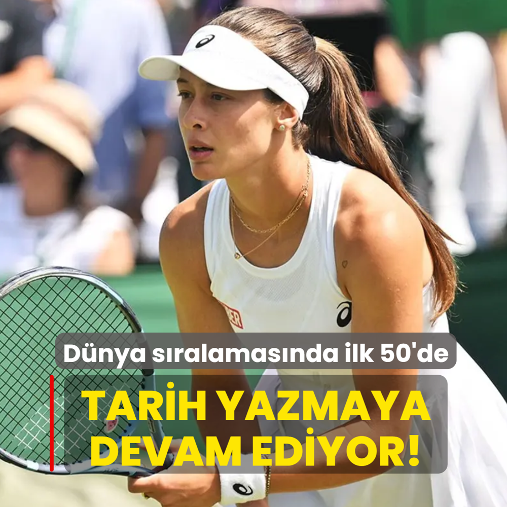 Tarih yazmaya devam ediyor! Zeynep S�nmez d�nya s�ralamas�nda ilk 50'ye giren ilk T�rk