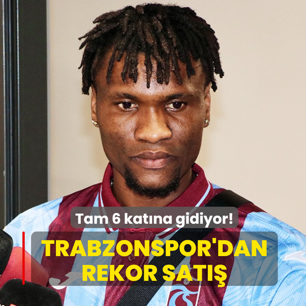 5'e geldi, 30'a gidiyor! Trabzonspor'dan rekor sat��