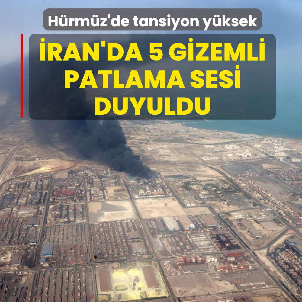 H�rm�z k�y�s�nda tansiyon y�ksek! �ran'da 5 gizemli patlama sesi duyuldu