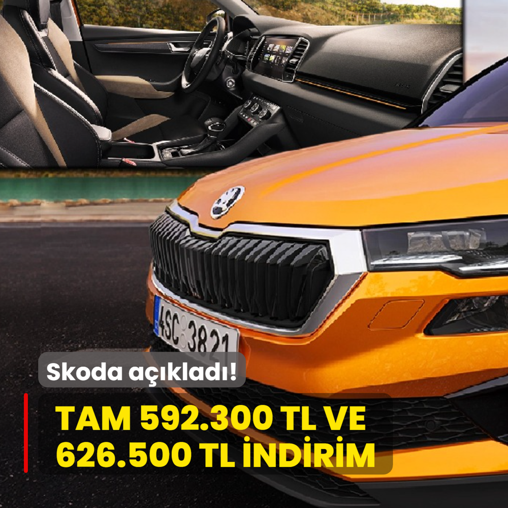 Skoda a��klad�: Tam 592.300 TL ve 626.500 TL indirim! ��te g�ncel ara� fiyat listesi...