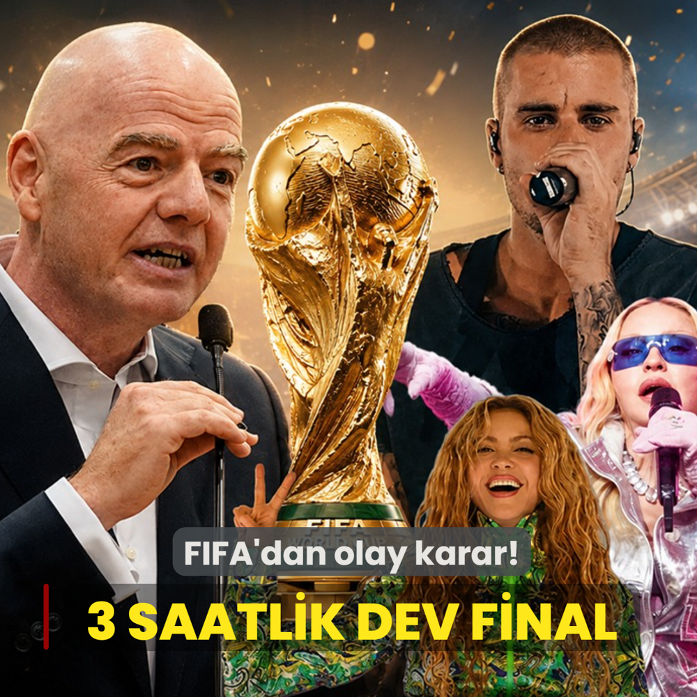 FIFA'dan olay karar! D�nya Kupas� finali 3 saat s�recek