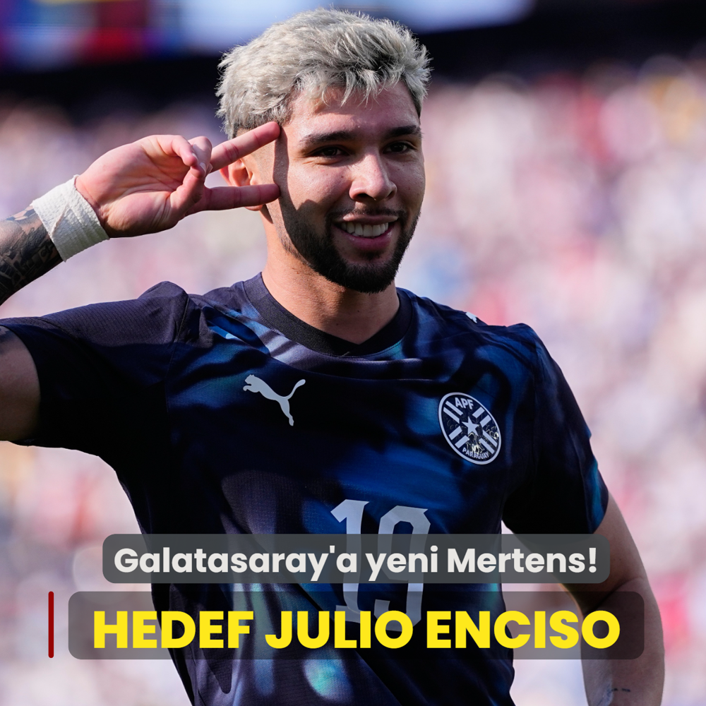 Galatasaray'a yeni Mertens! Hedef Julio Enciso