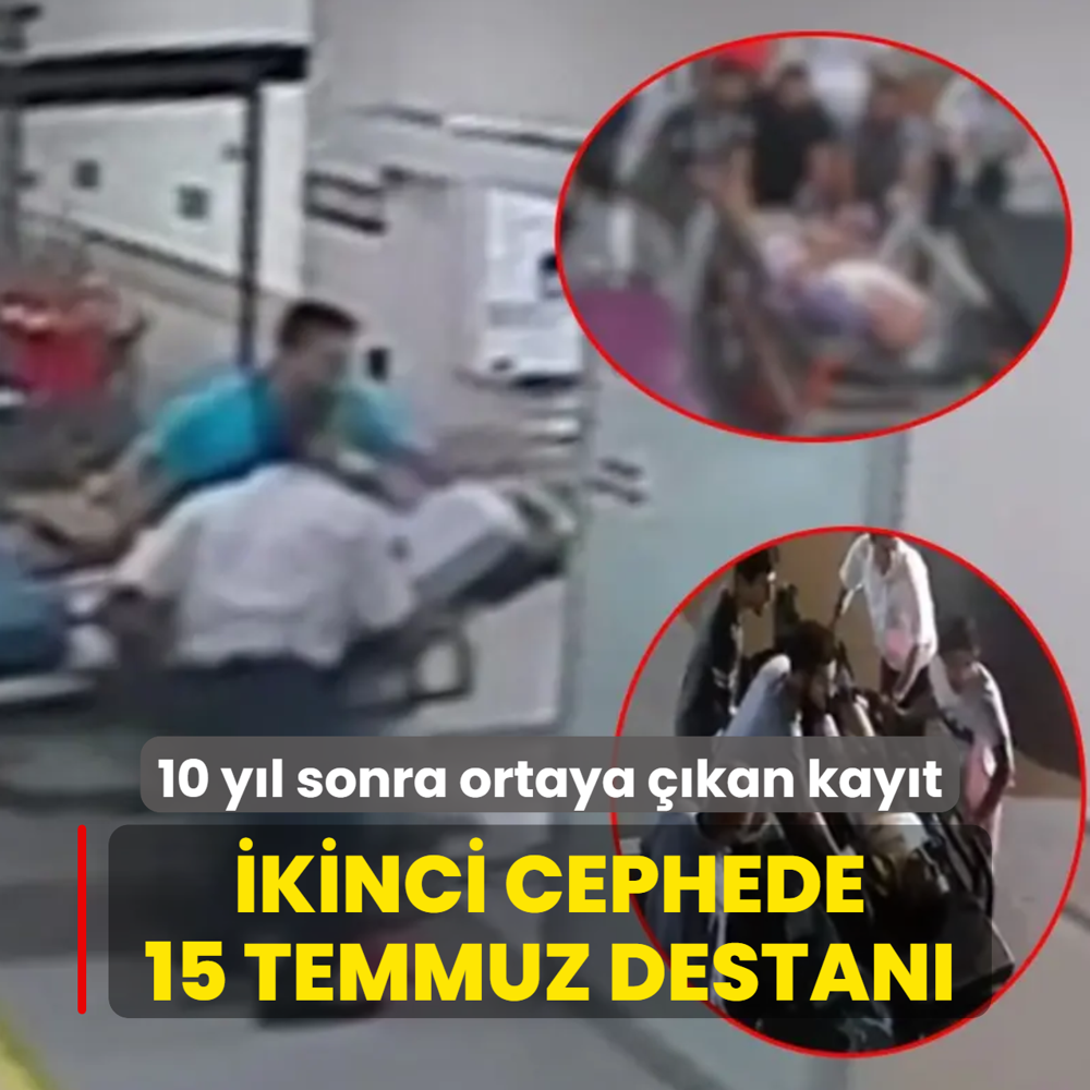 10 y�l sonra ortaya ��kan g�r�nt�ler y�rekleri da�lad�! �kinci cephede 15 Temmuz destan�