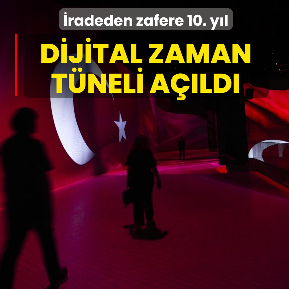 �radeden zafere 10. y�l: Dijital zaman t�neli a��ld�