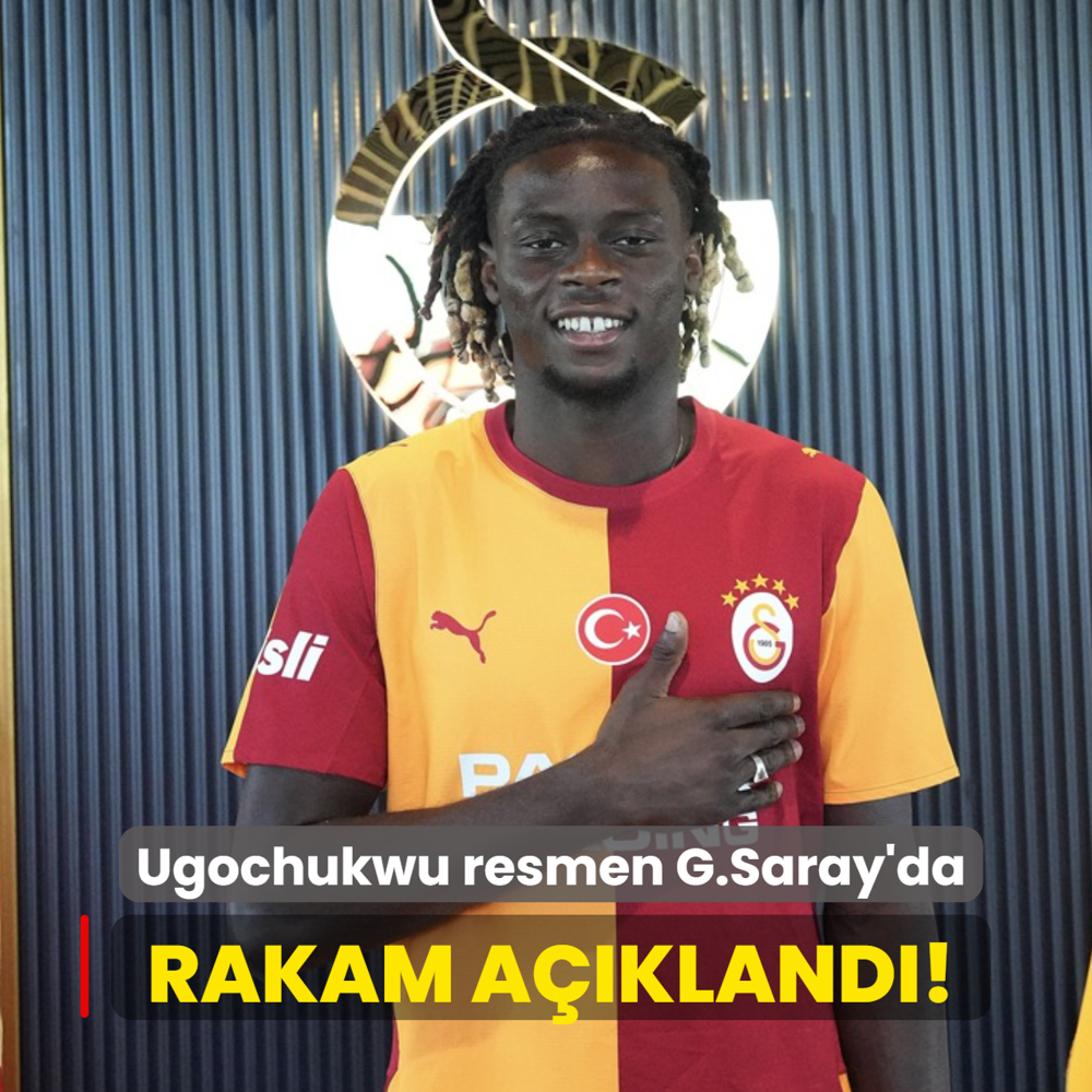 Rakam a��kland�! Lesley Ugochukwu resmen Galatasaray'da