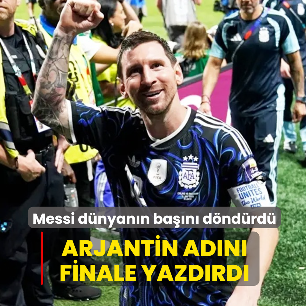 Messi d�nyan�n ba��n� d�nd�rd�