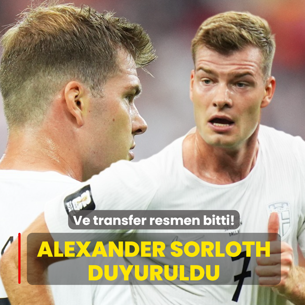 Ve transfer resmen bitti! Alexander S�rloth duyuruldu