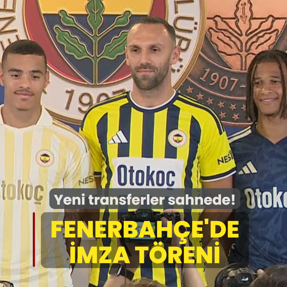 Fenerbah�e'de imza t�reni! Yeni transferler sahnede