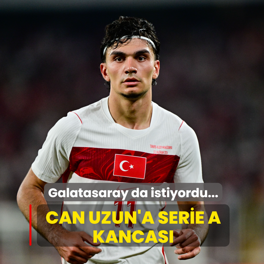 Galatasaray da istiyordu... Can Uzun'a Serie A kancas�