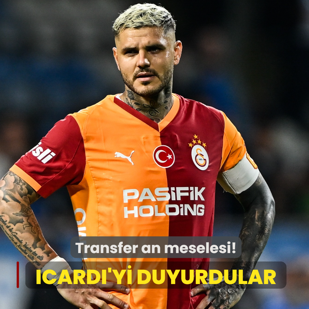 Transfer an meselesi! Mauro Icardi'yi duyurdular