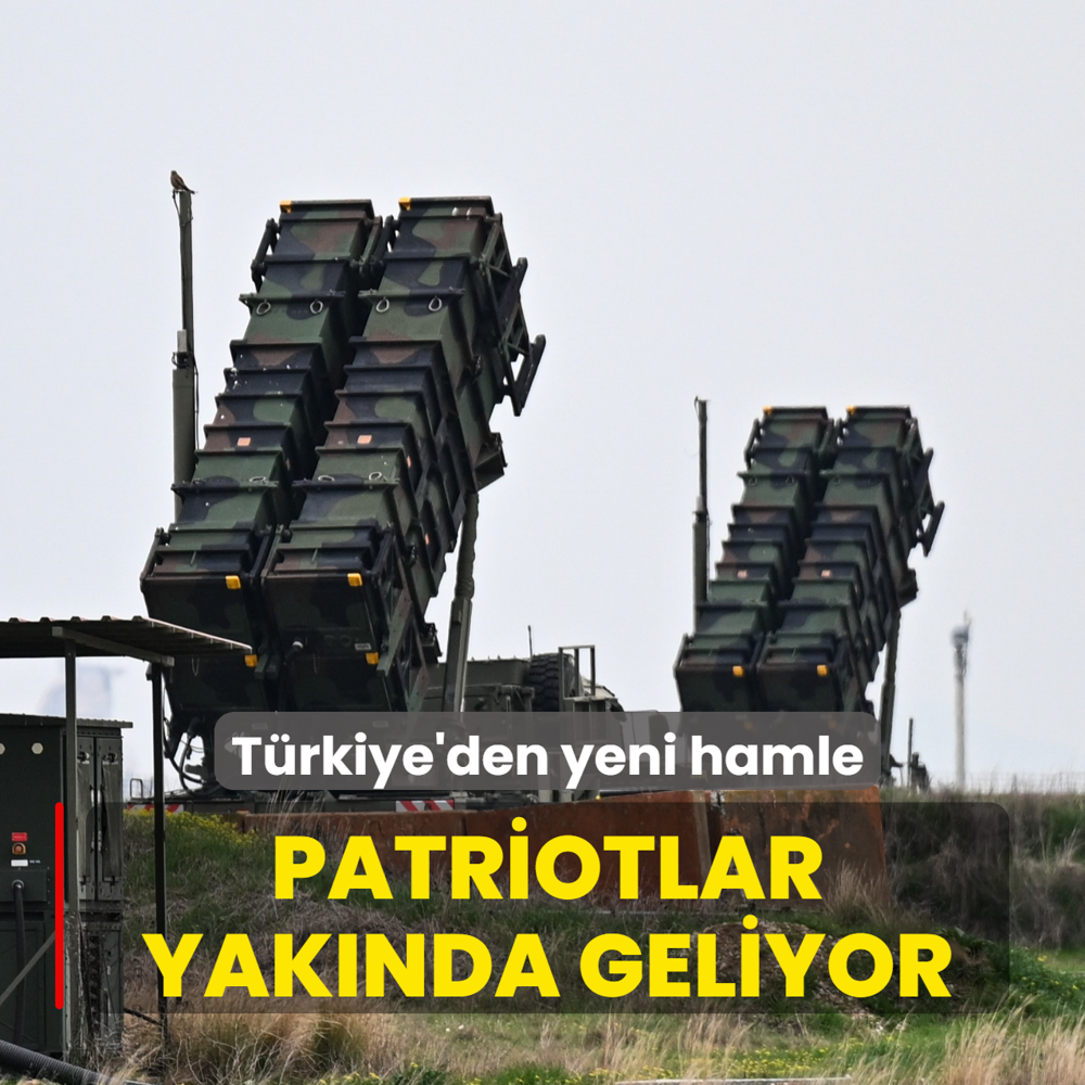 T�rkiye'den hava savunma hamlesi! Patriot bataryalar� yak�nda geliyor