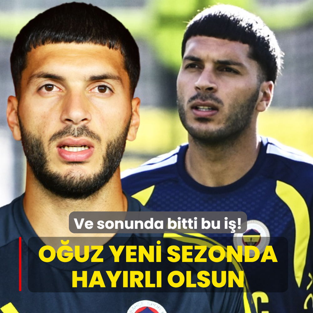 Ve sonunda bitti bu i�! O�uz Ayd�n yeni sezonda hay�rl� olsun