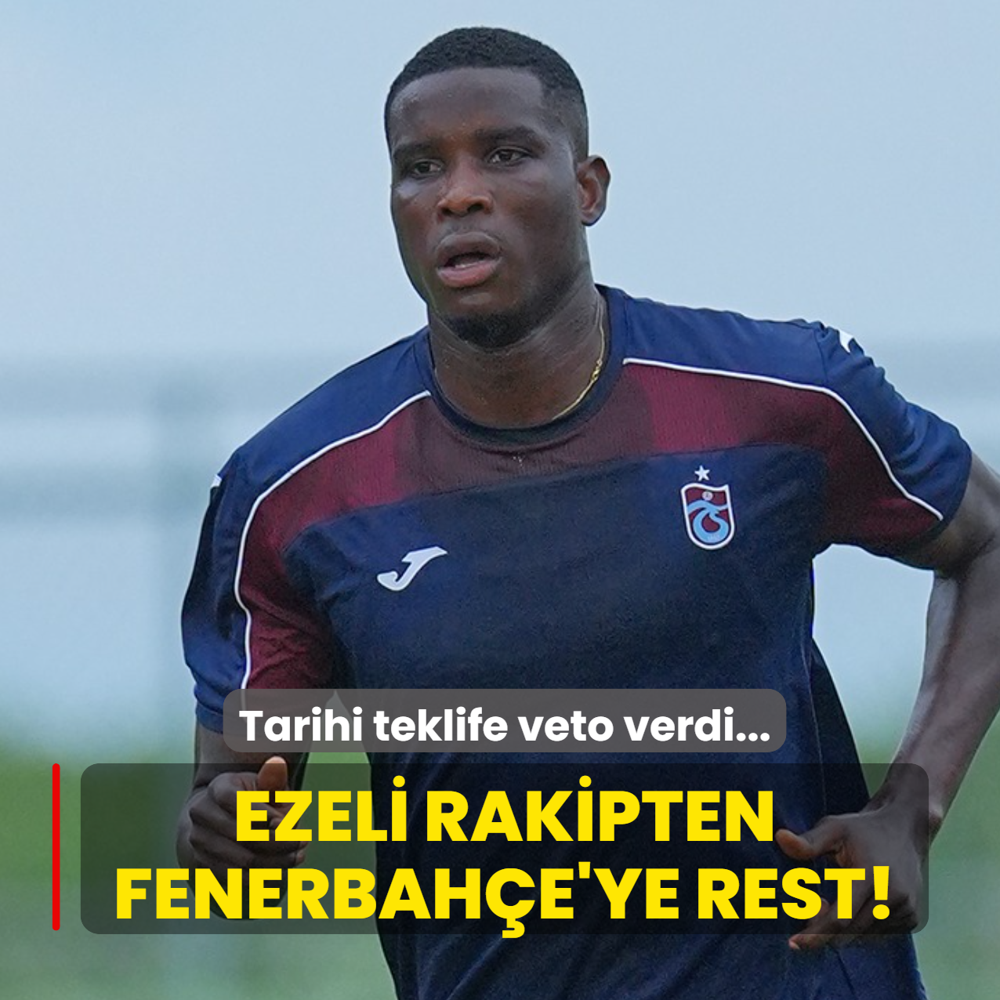 Ezeli rakipten Fenerbah�e'ye rest! Tarihi teklife veto verdi...