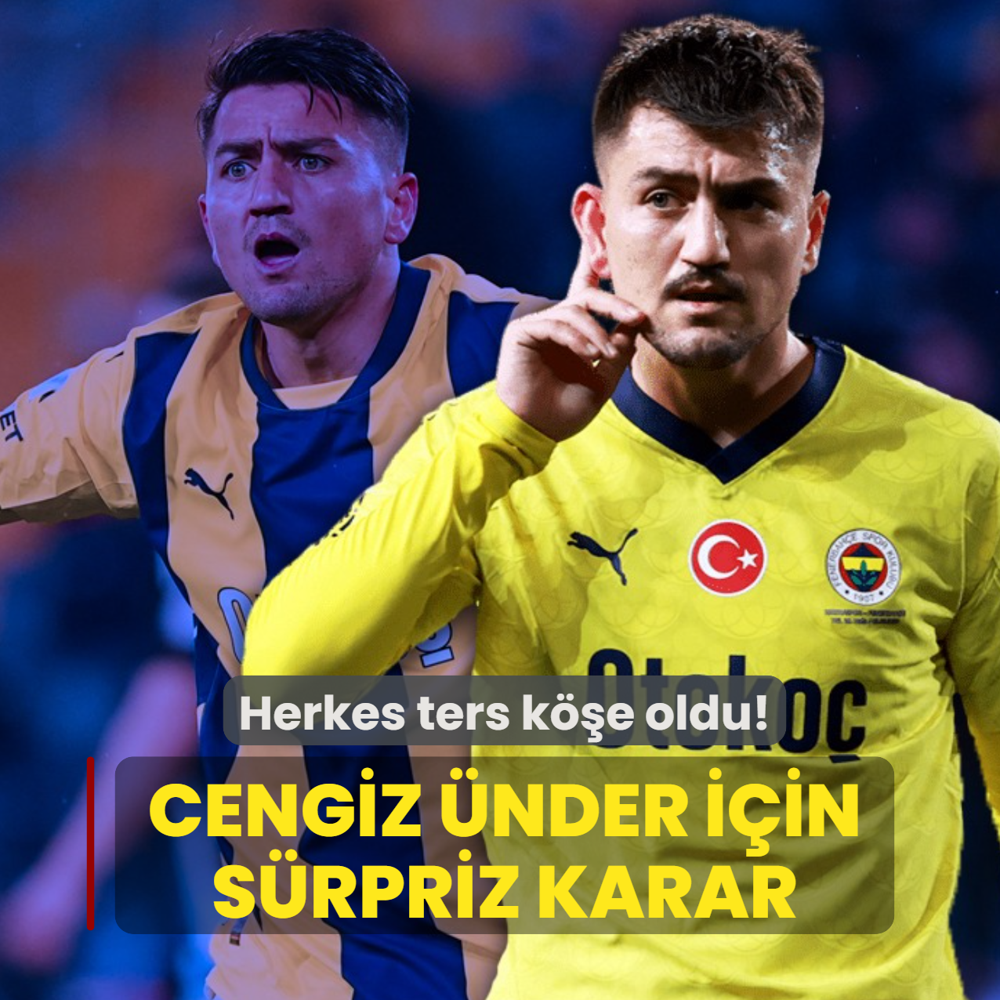 Herkes ters k��e oldu! Cengiz �nder transferi sonunda bitti