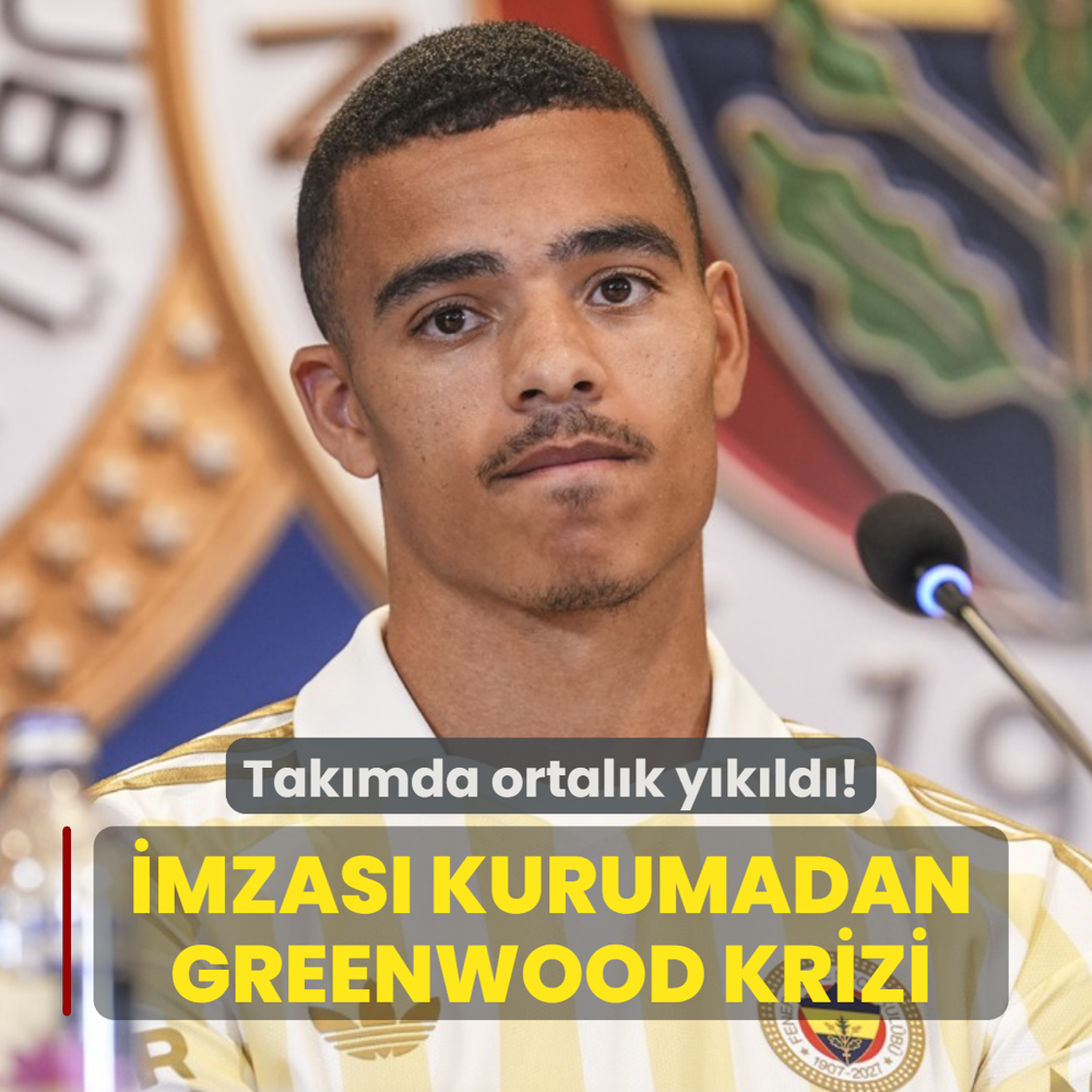 �mzas� kurumadan Mason Greenwood krizi! Tak�mda ortal�k y�k�ld�