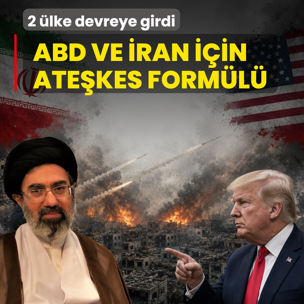 ABD-�ran hatt�nda 2 haftal�k ate�kes form�l�! 2 �lke sava�a �dur� demek i�in devreye girdi