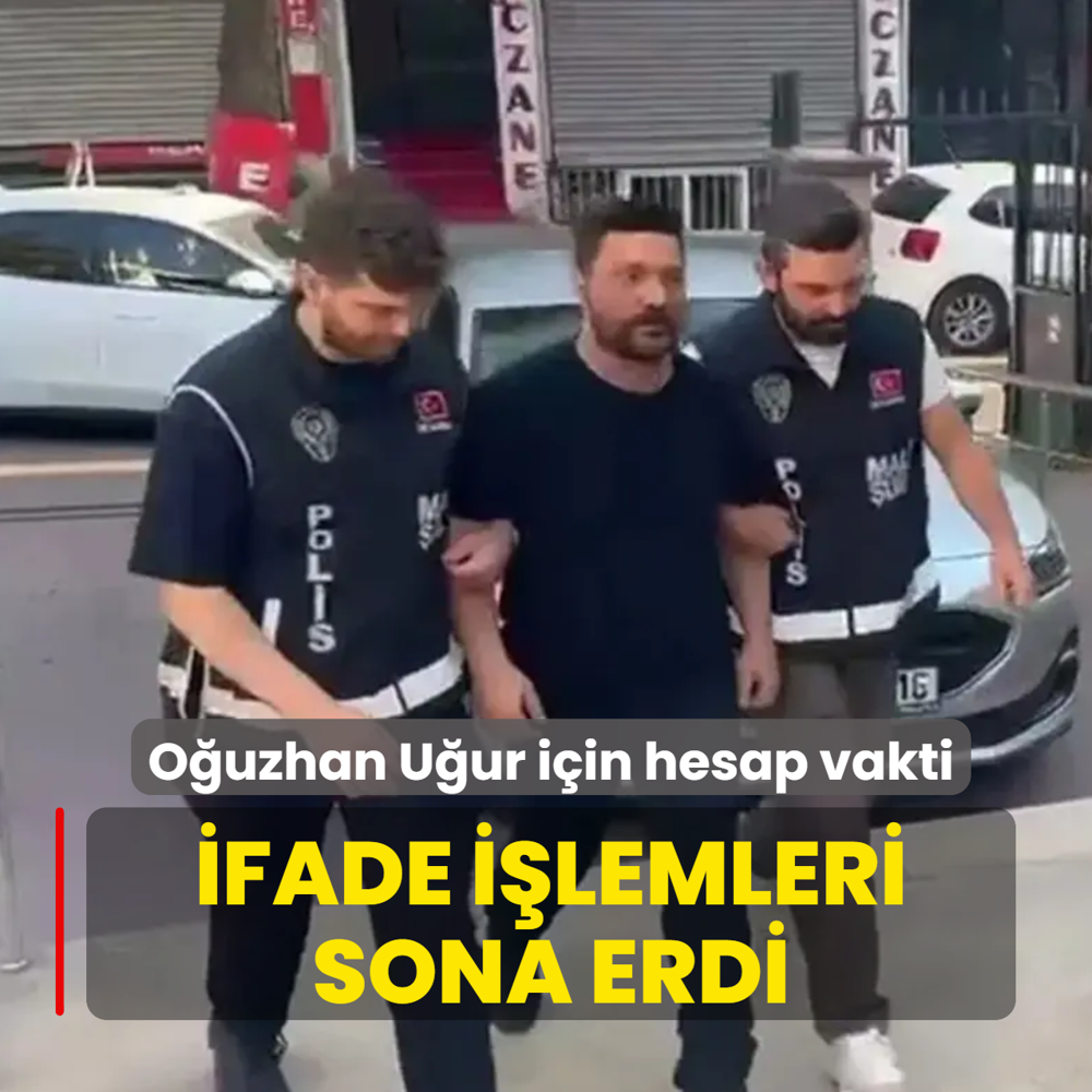 O�uzhan U�ur i�in hesap vakti: �fade i�lemleri sona erdi
