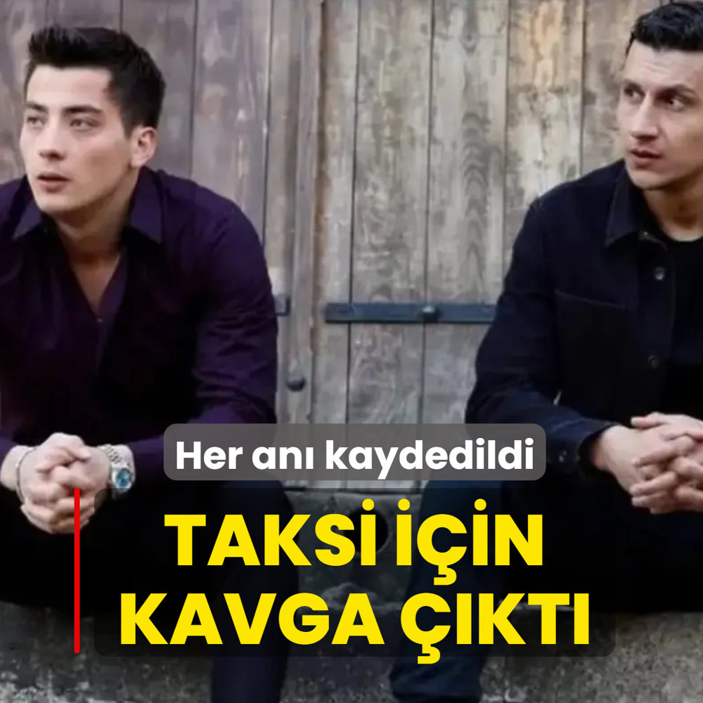 Uzak �ehir oyuncular�ndan Ala�at�'da taksi kavgas�!