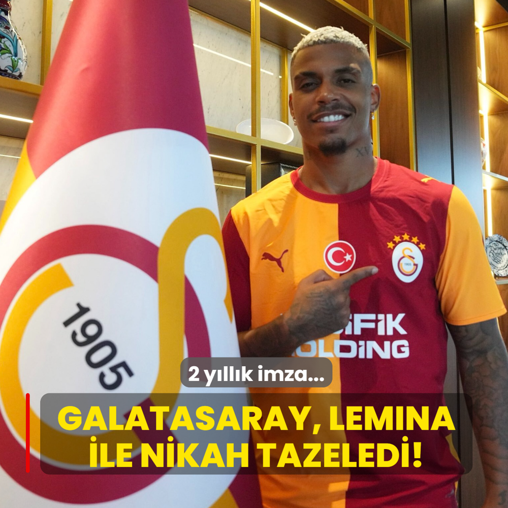 Galatasaray, Lemina ile nikah tazeledi! 2 y�ll�k imza...