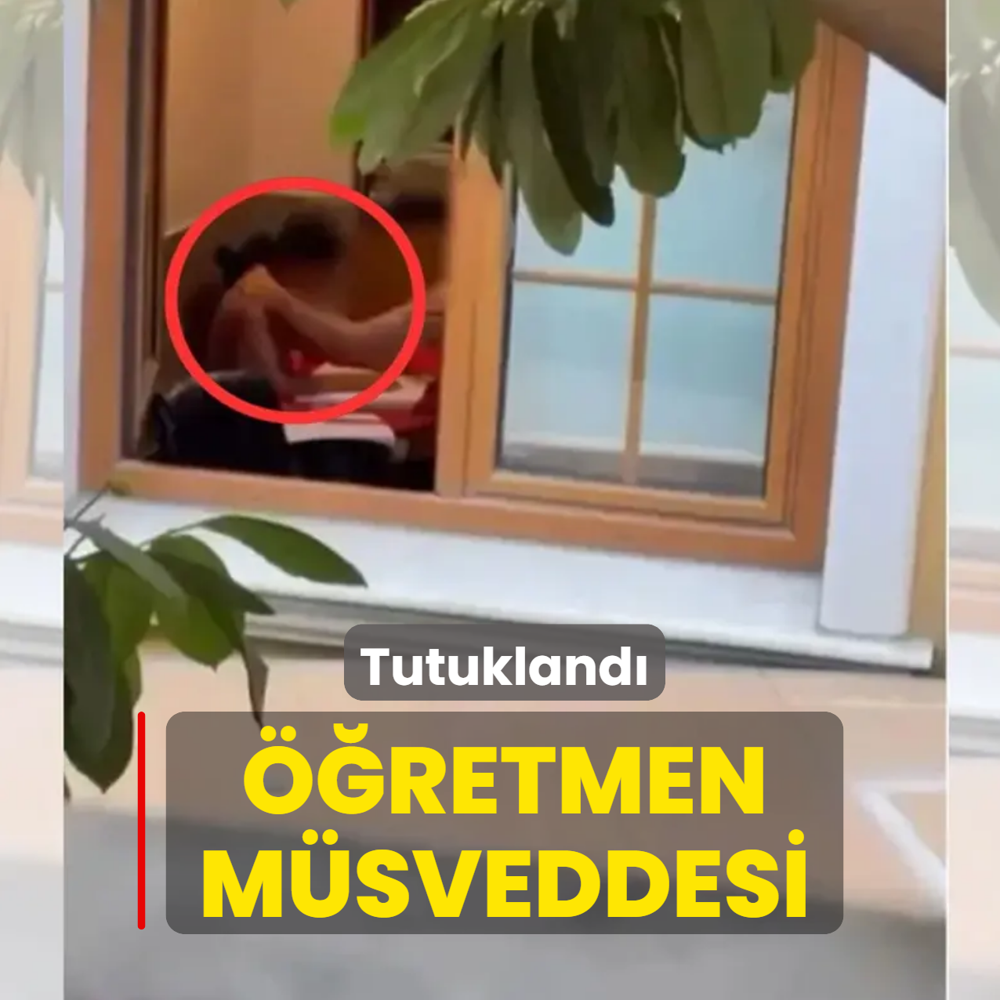 ��retmen m�sveddesi! Skandal� baba anbean kaydetti