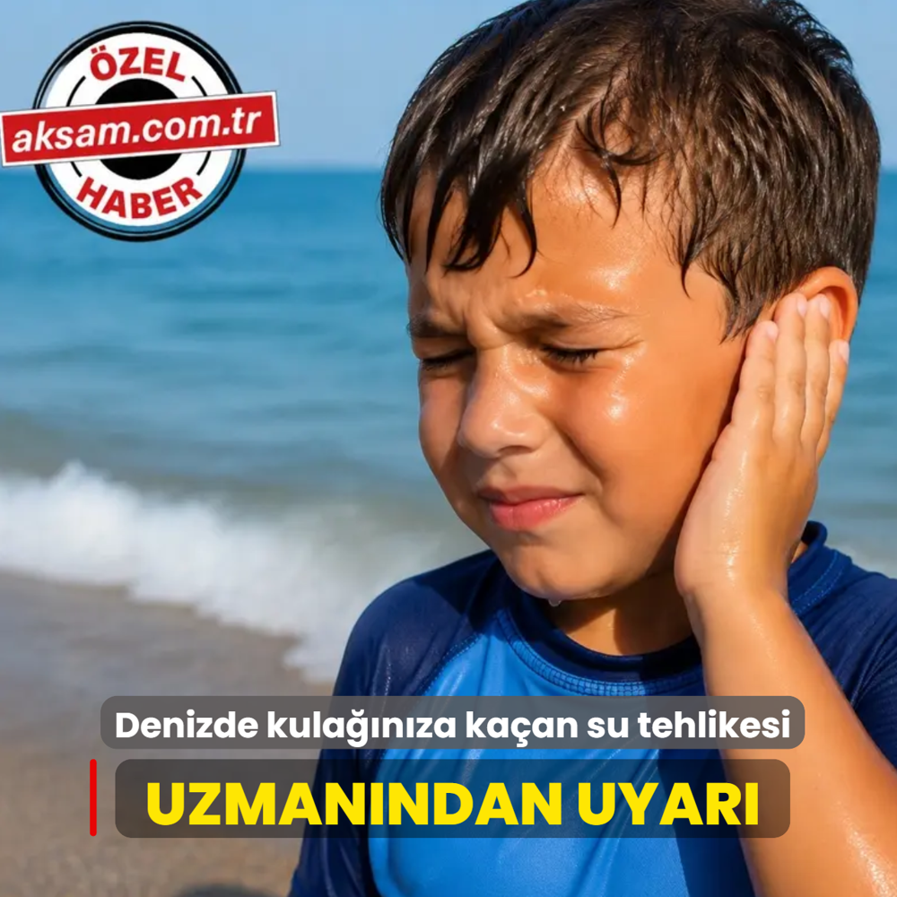 Deniz yada havuzda kula��n�za ka�an su tehlikesi! Enfeksiyonlara kar�� i�in uzman�ndan uyar�