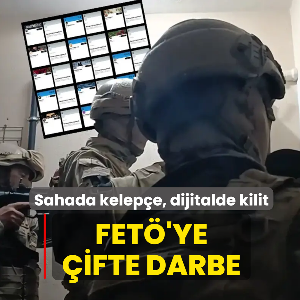 Sahada kelep�e, dijitalde kilit! FET�'ye �ifte darbe