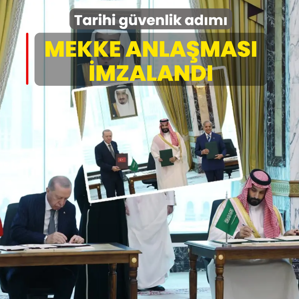Tarihi güvenlik adımı! Mekke Anlaşması imzalandı