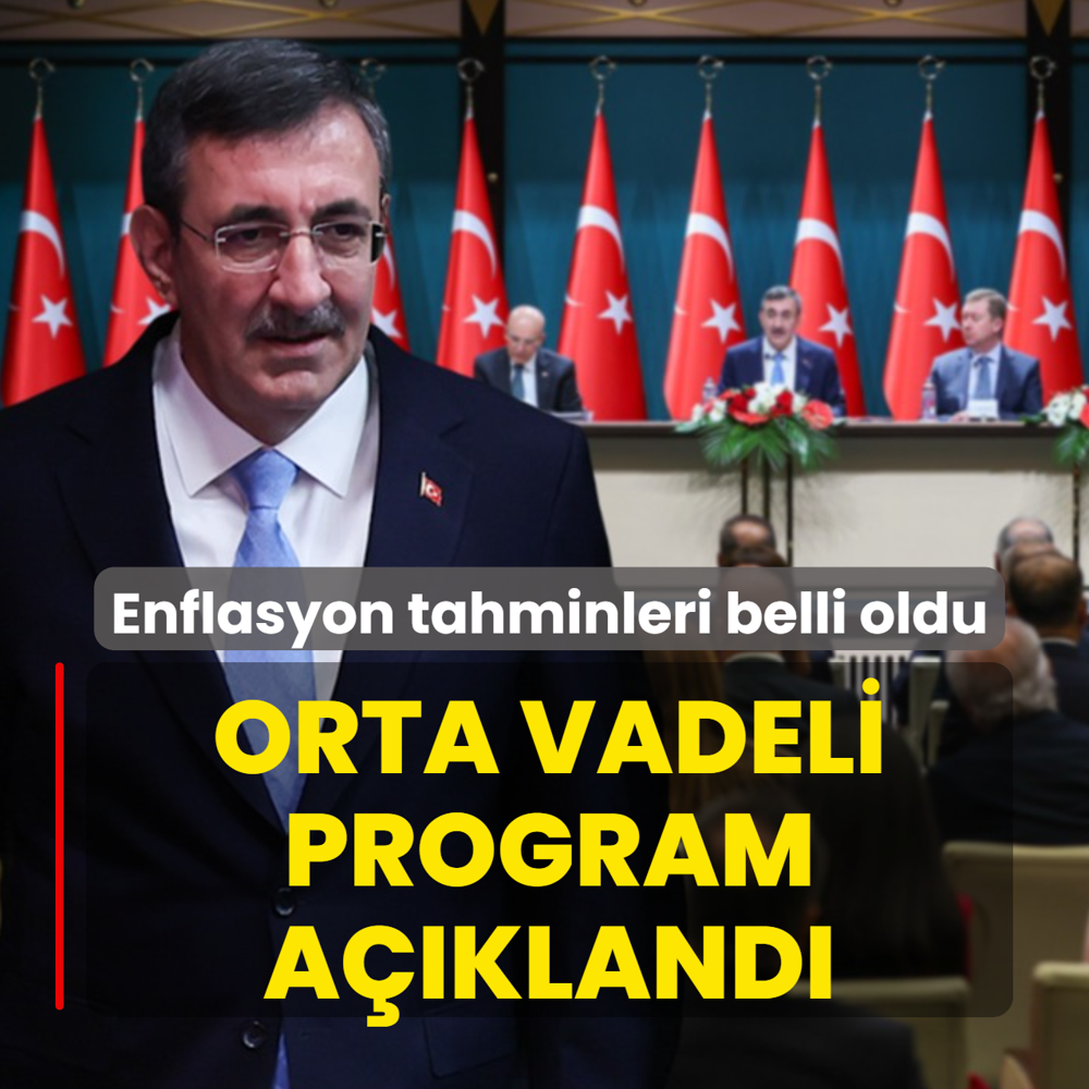 Ekonomide 3 yıllık yol haritası açıklandı: Büyüme ve enflasyon tahminleri belli oldu